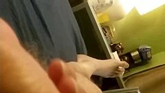 Wife Blow Job Part1 with Deepthroat Action