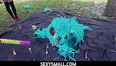 Tiny 18+ Teens Freya Von Doom And Sweet Sophia Get Fucked By Duncan Saint In Nude Pov Action With Blowjobs And Handjobs.