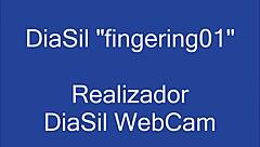 I feel so good touching myself like this, Diasil style with intense fingering moves.
