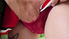 I got so turned on by that horny cheerleader Rosalyn Sphinx sucking my big cock until she couldn't see, so I slammed her shaved pussy doggystyle until her vision cleared up