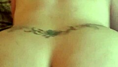 Amateur whore flaunts her massive fat white ass