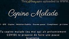 Hey, listen to this French audio story about a sick girlfriend