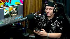 Alexa Araujo liked Ruan's cock and asked to record amateur sex with him will he accept? - Podcast P�pum No Barraco