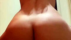 Watch this curly Latina naughty girl shaking her delicious big ass.