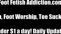 Cum all over my cute little 18+ feet right now!