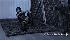 Behind-the-Scenes Footage of Mexican Model Diana de la Franja in BDSM Domination Photo Session with Elf Character
