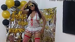 Did you see my favorite stepdaughter's hot party? That whore wore lingerie to seduce everyone there.