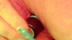 I'm such a horny fat fuckmeat using toys for rough solo masturbation