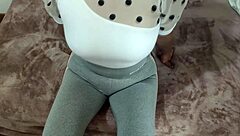 Universitaria casting with blowjob and creampie orgasm in homemade interview