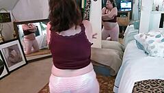 American Redhead Mature Woman Dawnskye1962 Watches and Encourages Timmie in Retro Jerk Off Instruction Game with Pussy Close-Ups