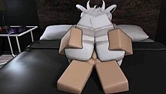 Oh man, I was just breeding this wild roblox demon slut with my big cock in that condo, riding hard!