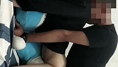 hey, check out this viral college girl getting wild with her ex in a steamy doggystyle session