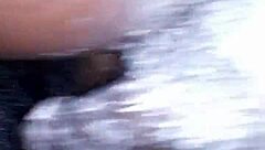 i'm bigblackie and i shave then masturbate with my big black monster cock in private