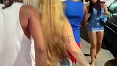 Amateur video leaked online where everyone is having unprotected sex in the street without condoms