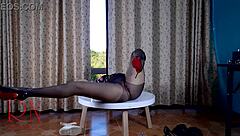 Oh man, I-I mean, that nice lady in pantyhose and heels doing striptease at the round table, yeah, it's like totally hot...