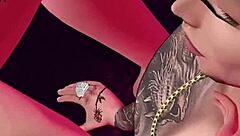 macho cogiendo duro a su puta y la hace gemir de placer mientras la penetra sin parar