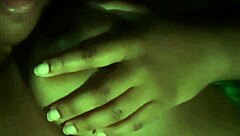 Horny Ebony Amateur Licks Her Own Nipples In Dirty Talk Solo Session At Night – Feels So Damn Good!