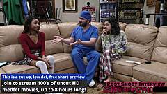 solana wondered if the exam was just a quick formality as she prepared for the routine check.