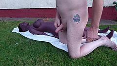 outdoor quickie with sex doll 2