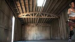 Pretty Brunette Latina Samira Sucks Stiff Pole in Blowjob Before Cowgirl Riding and Doggystyle Fucking with Facial Cumshot in POV