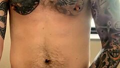 Intense public bathroom jerk session unleashes raw amateur orgasm outdoors.