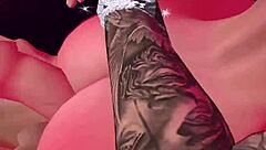 macho cogiendo duro a su puta y la hace gemir de placer mientras la penetra sin parar