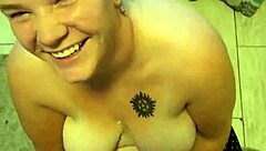 Funny first time attempt at golden shower.