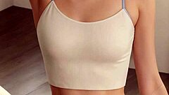 cute lingerie models show off sweet panties and barefoot feet in underwear display