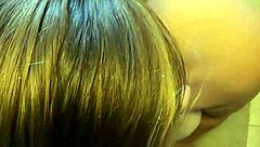 Funny first time attempt at golden shower.