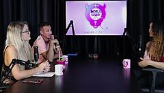 this blonde brazilian started ditching her clt job, she's hetero but records with women as an escort—charllottye sheer red.