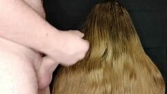 I noticed something unusual with my stepmom's long hair but she stayed calm about it