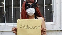 The narrative unfolds with a solo verification video in lingerie.