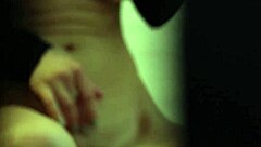 i caught my stepsister hiding in the bathroom during quarantine, spying through the keyhole as she chased that orgasm...