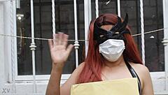 The narrative unfolds with a solo verification video in lingerie.