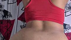 I couldn't resist watching my Colombian wife resting and ended up masturbating while gazing at her.