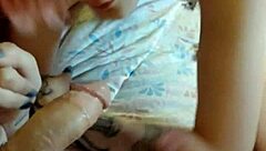 hey, lucy amanita is getting railed hard by this daddy, having real orgasms in bareback action