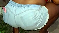 Big-Ass Neighbor Cleans Backyard