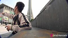 Hey, picking up this pretty young japanese woman for a wet pussy licking and blowjob session while traveling in asia – trailer! 😏