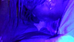 Ebony Teen 18+ Gags On Latin Dick, Feeling So Overwhelmed And Aroused By The Intensity