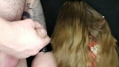 I noticed something unusual with my stepmom's long hair but she stayed calm about it