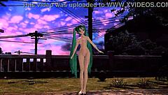 Hatsune Miku hints at full nudity in Solitary Envy Project Diva mod with big assets