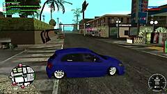 playing mta while my stepsister gives me a hand.