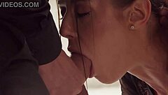 I Feel So Turned On Watching Pervert Businessman Fuck Young Hostel Roommate with Deepthroat and Doggystyle in Hotel