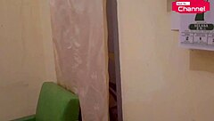 hansel thio channel sets up as talent vixen, serving myself as horny mannequin dish for fans in part 1 with banana and fingering