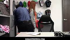 Hey Scarlett Mae, Why Steal a TV When the Pervy Officer Will Fuck You in the Office?