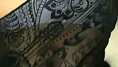 Amateur guy fucks his dancer girlfriend in lingerie without her knowing he records it. She has big ass from exercise in this sexy homemade scene.