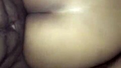 big ass bounces wildly off the young 18+ lad's lap outdoors