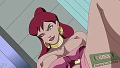In this casual scene, DC Giganta takes charge in femdom style while masturbating solo with Wonder Woman involved.
