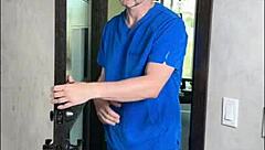 asian college girl hints at a sensual naked oil massage with tomie