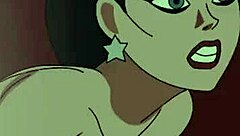 In this casual scene, DC Giganta takes charge in femdom style while masturbating solo with Wonder Woman involved.